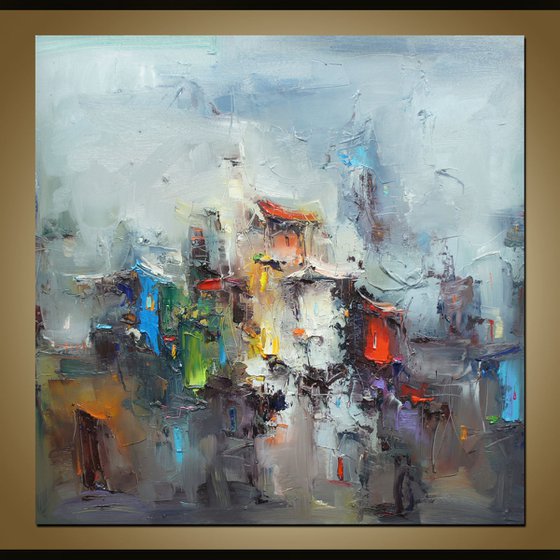 worlds, Original oil painting