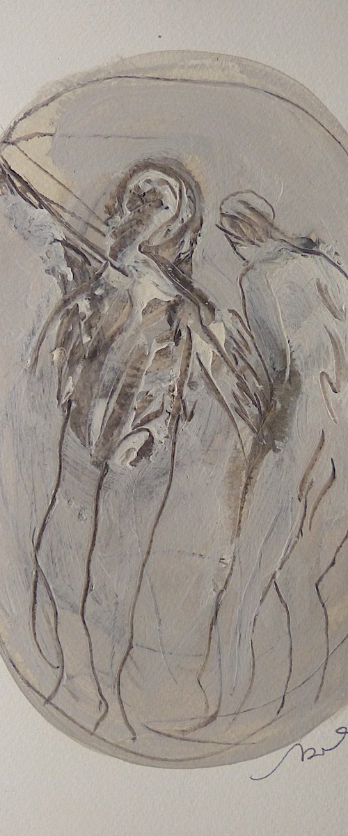 Two in the ellipse by Frederic Belaubre