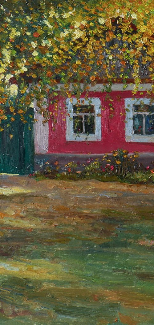 Gold Of The Autumn Evening by Nikolay Dmitriev