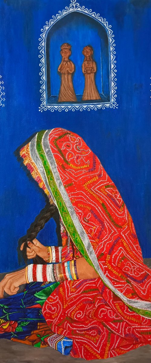 Indian Bride by Nilofar Ansari