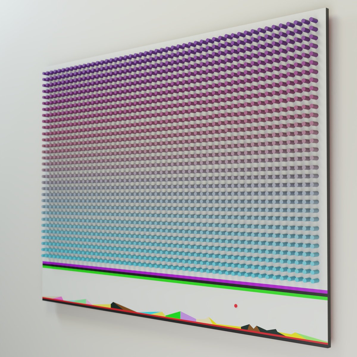 Impressionistic Sculpture , Horizont - Winter By Nazar Symotiuk, 28 X 20, Artwork For Sale On Artfinder