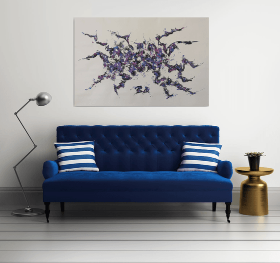 Purple Octopus by M.Y.