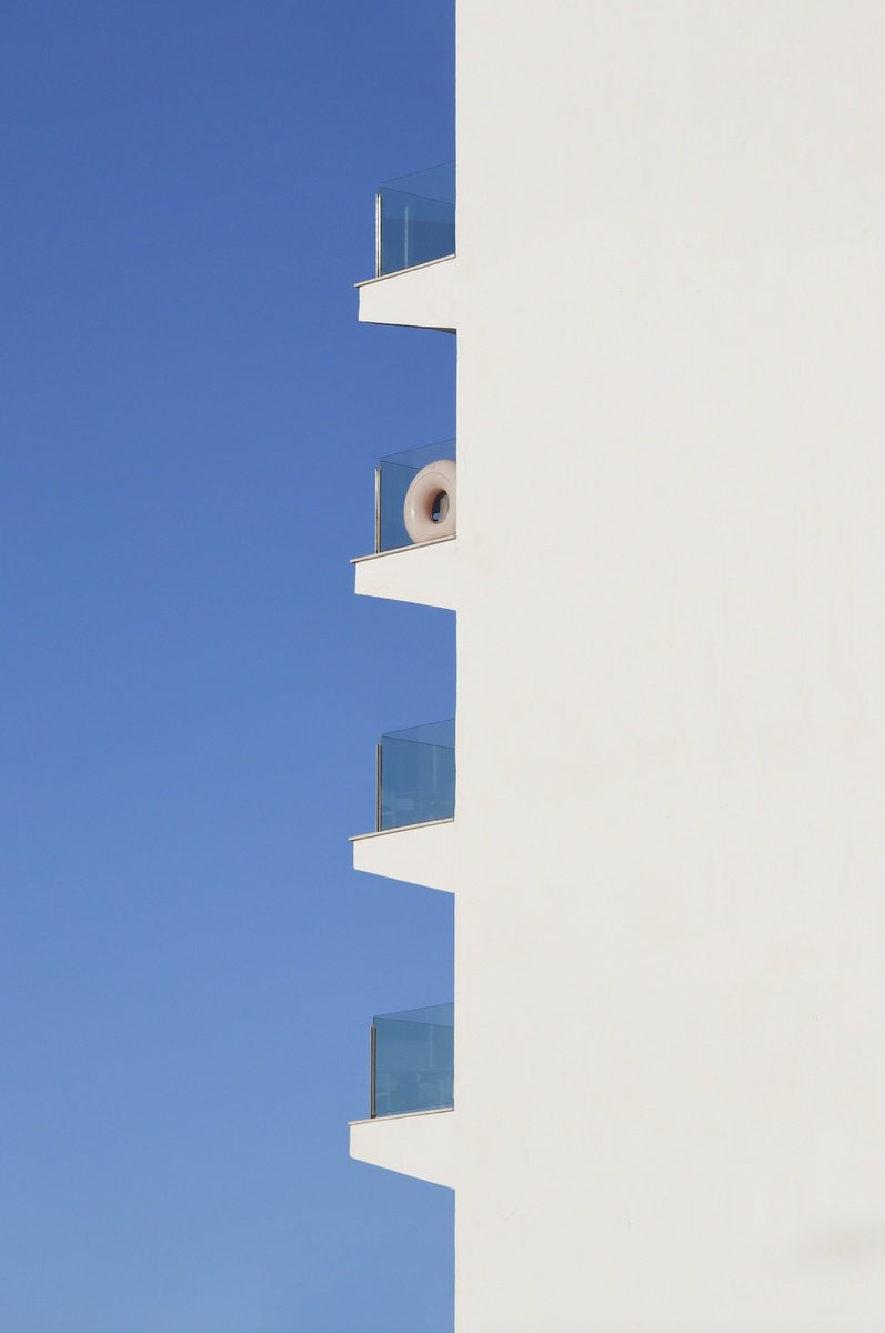 Photorealistic Cityscapes Photograph By Marcus Cederberg, 20 X 28", Half In Half, Original Artwork