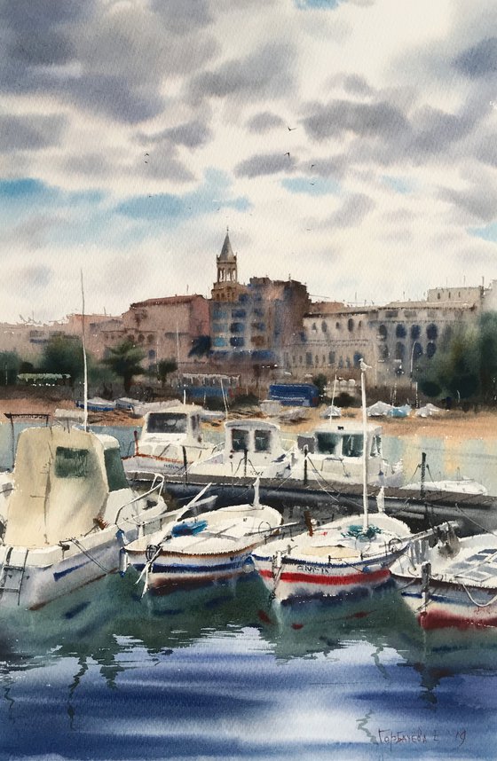 Boats, Palamos, Spain