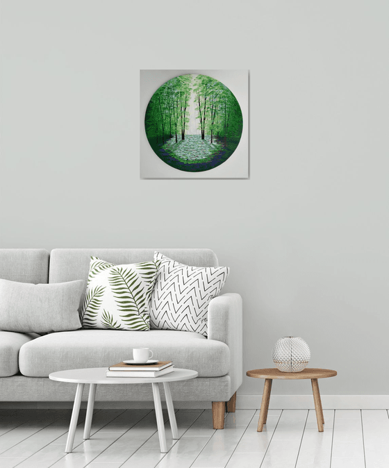 Emerald and Evergreen Wood