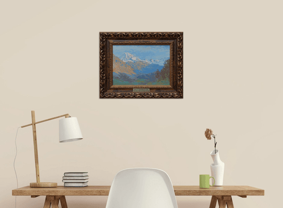 Morteratsch Glacier. Alps