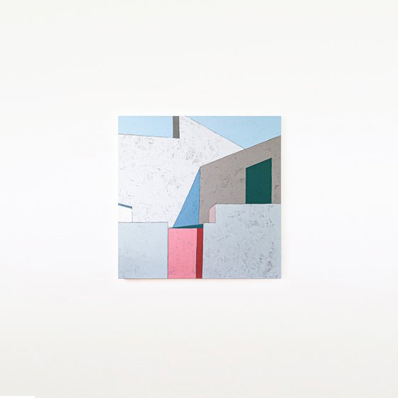 Afternoon  3 p.m. (Original, 46"x46" | 116x116 cm)