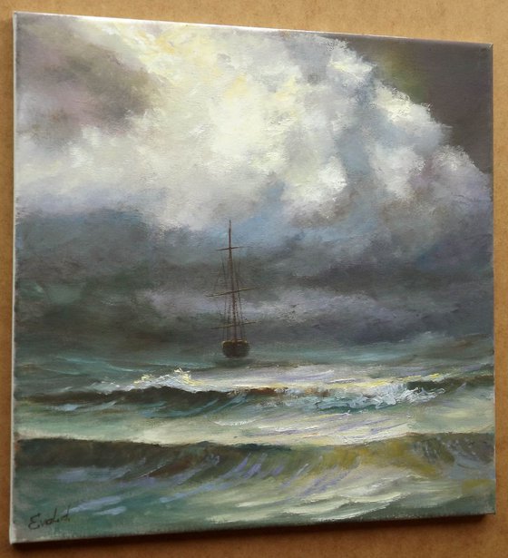 Boat in the Storm 3