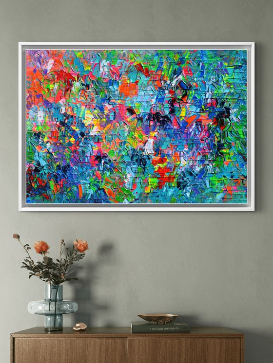 Palette 8 - Colorful Textured Abstract