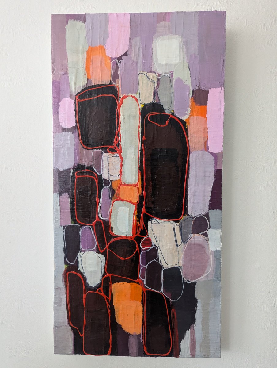  Wild Crush By Pia Jarvinen, 12 X 24, Artwork For Sale On Artfinder