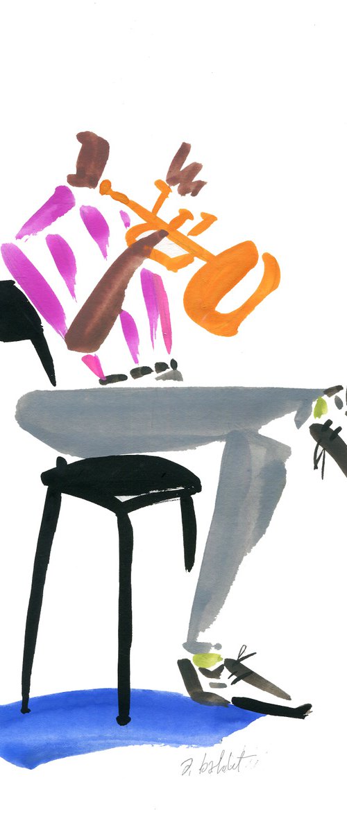 New-Orleans_jazz_player-14 by André Baldet