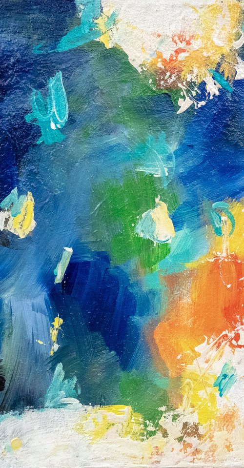 Blue Pond by Davina Nicholas