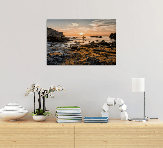 Fishing at Trevaunance Cove