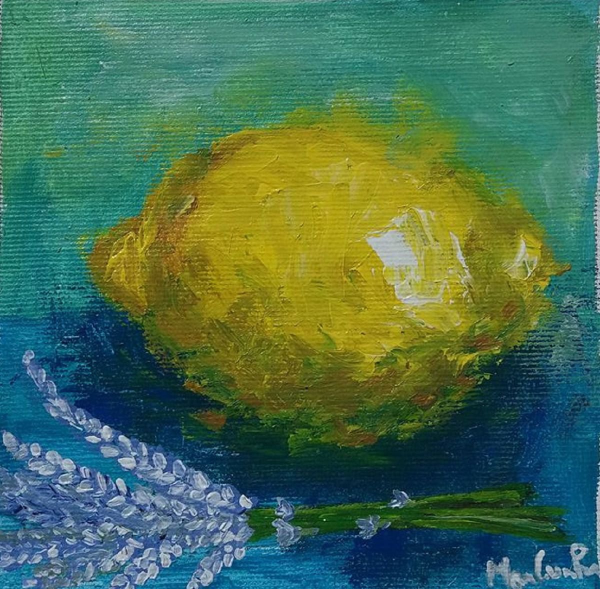 Lemon and lavender by Maria Cunha