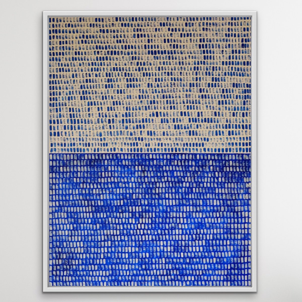 Expressive Abstract Acrylic Painting By Ketki Fadnis, 30 X 40", Yin Yang, Original Artwork