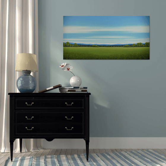 Summer Green - Blue Sky