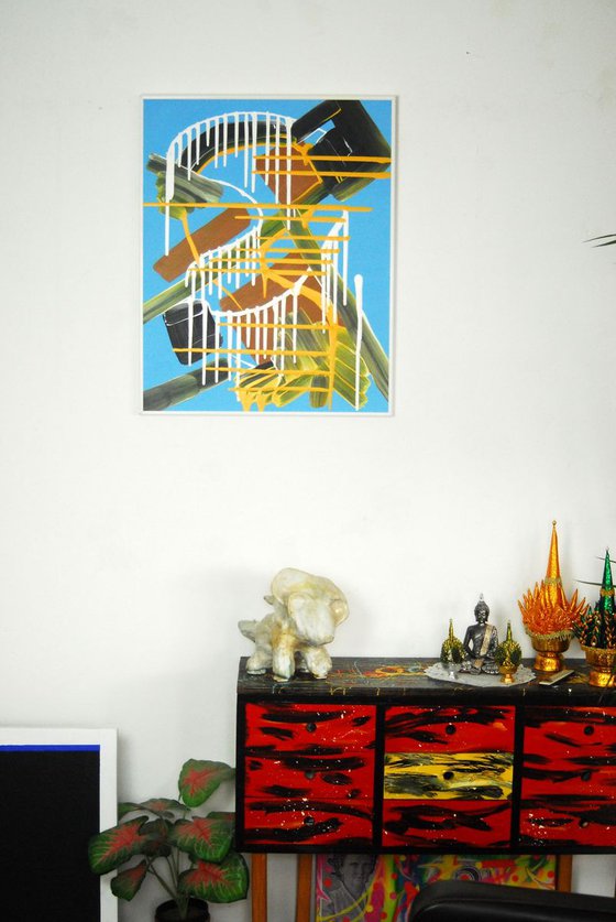 Dancer (framed artwork)