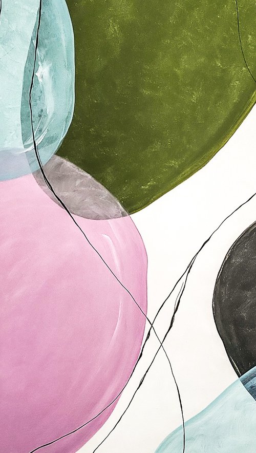 Where colors touch 2 by Veronika Obushikhina
