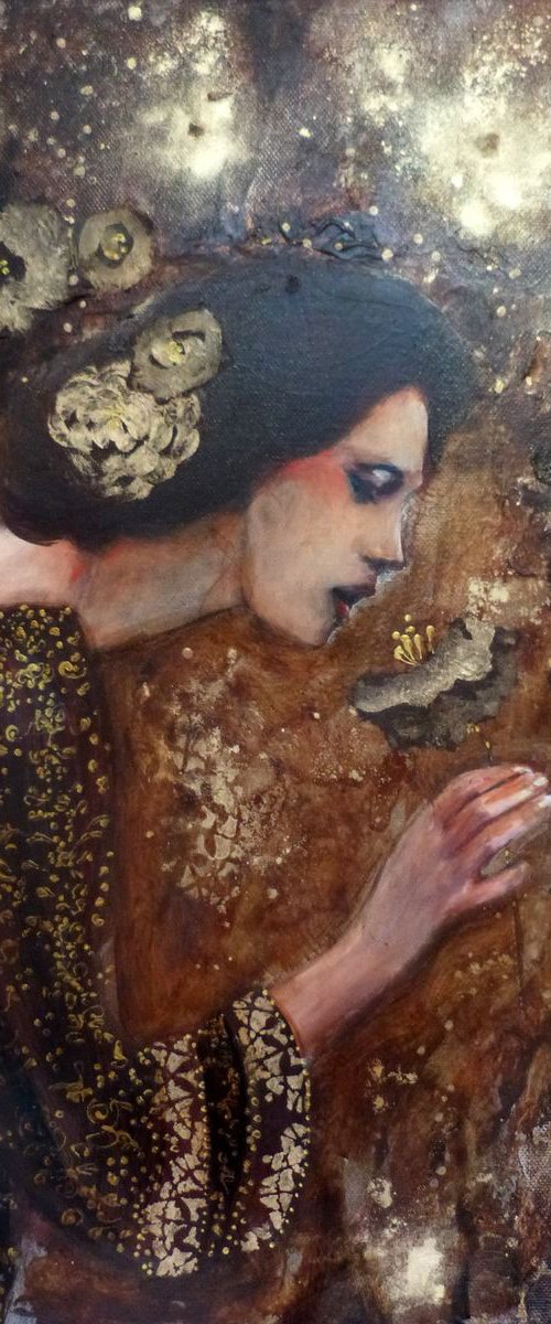 Nostalgia fragrance 37.5 x 46 cm. by Loetitia Pillault