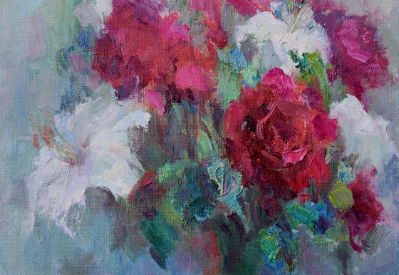Lilies and Roses