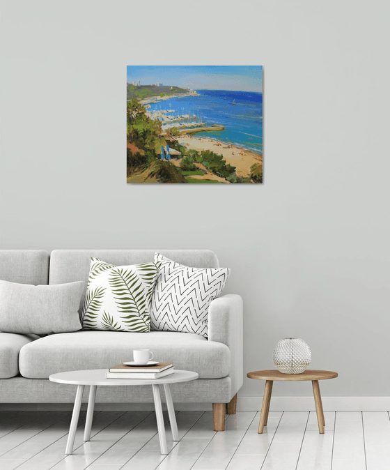 Above the Blue Bay