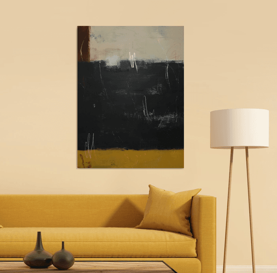 Belonging To Time Minimalist Painting