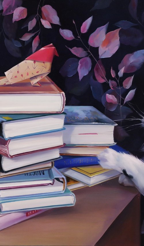 "Bookish Mood" by Lena Vylusk
