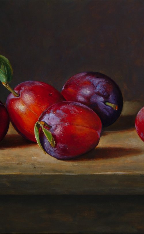 Tempting Plums by Mayrig Simonjan