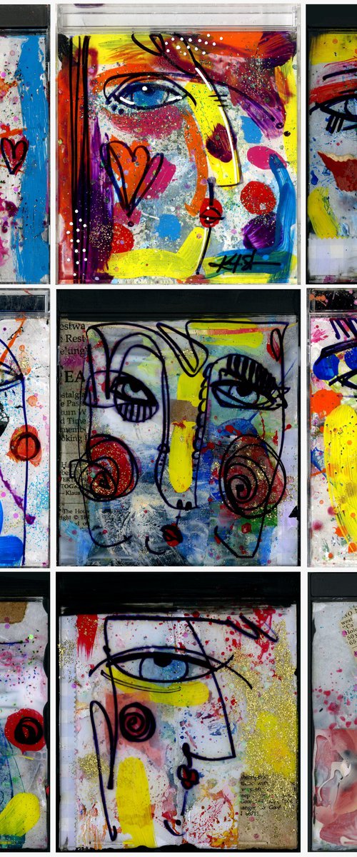 MM Funky Face Collection 2 by Kathy Morton Stanion