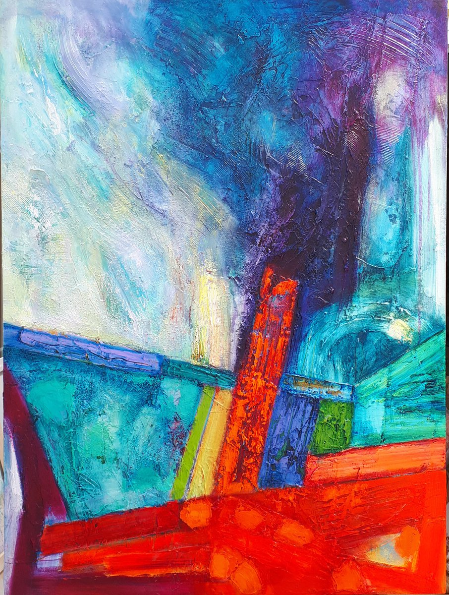 Saeta By Frank Barnes, 30 X 40, Artwork For Sale On Artfinder