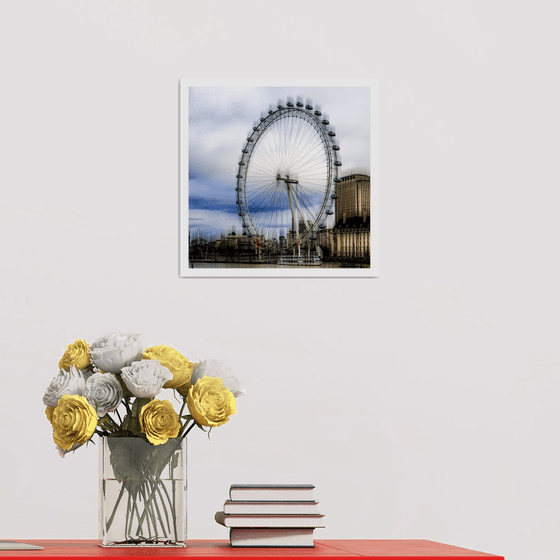 Agitated Views #3: London Eye and County Hall (Limited Edition of 10)