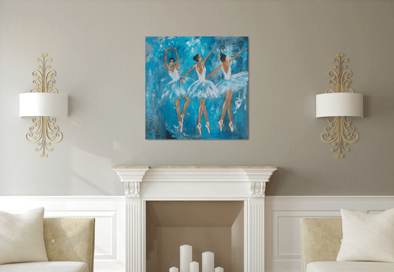 Dance in blue