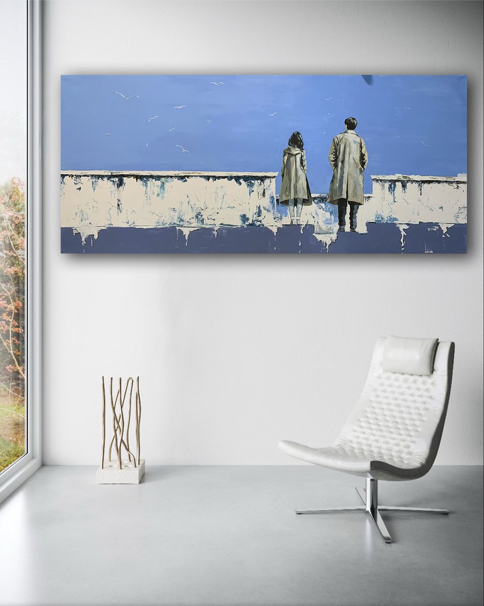 The Edge Of Freedom. By Vita Schagen, 71 X 31, Artwork For Sale On Artfinder