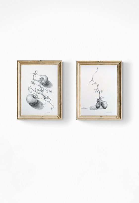 diptych still life