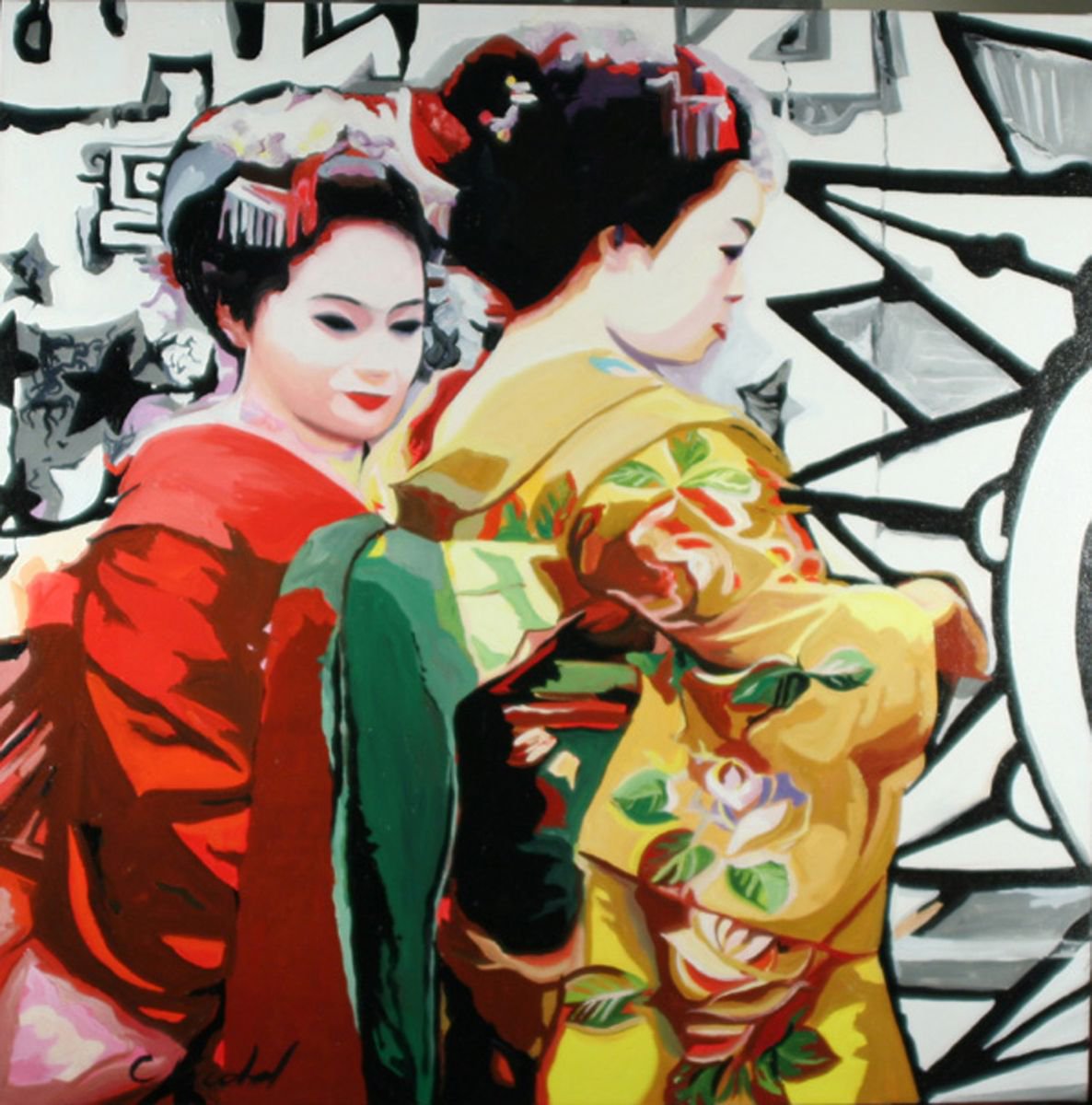 japon street art by Clotilde Nadel