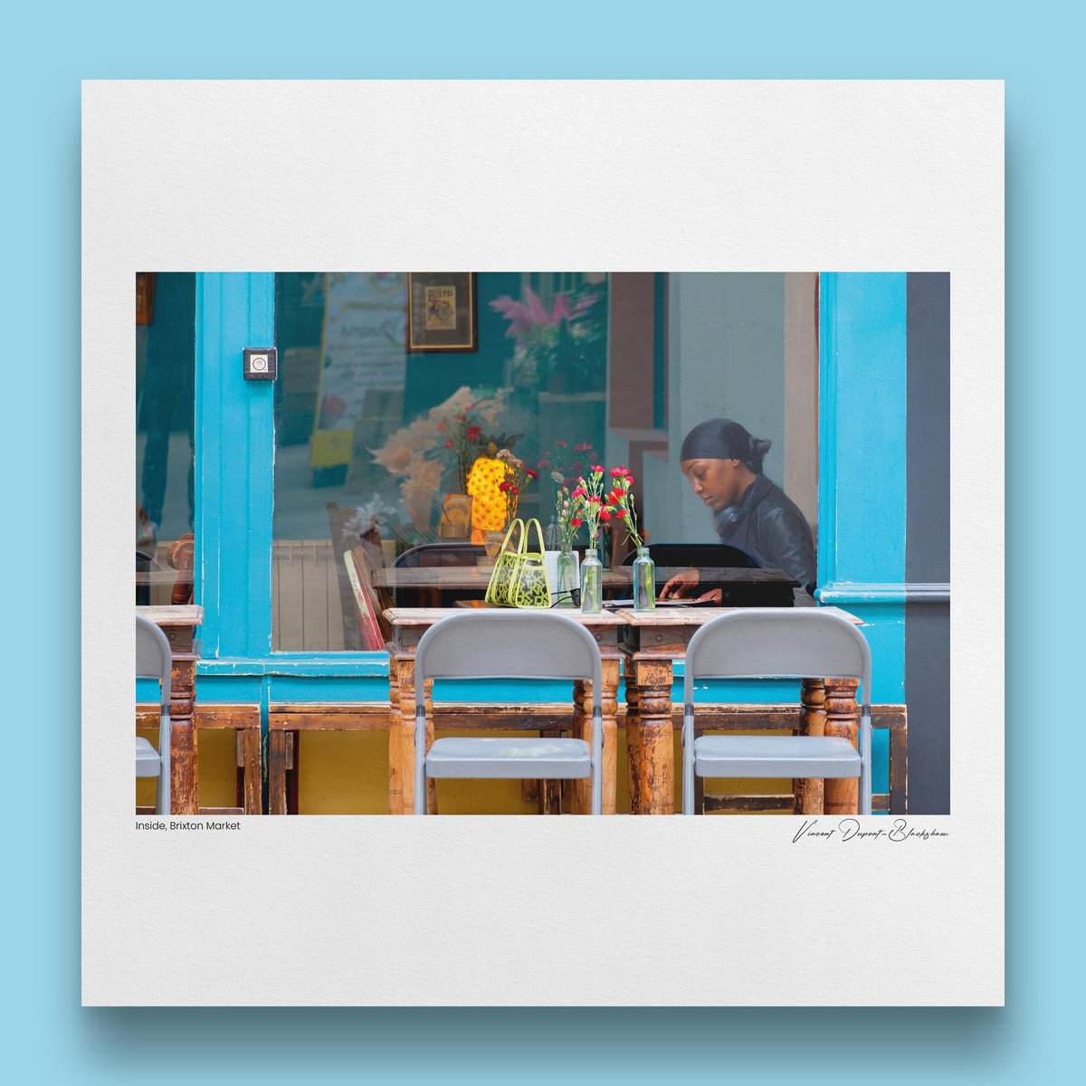 Urban And Pop Portrait Photograph By Vincent Dupont-Blackshaw, 20 X 20", Inside, Original Artwork