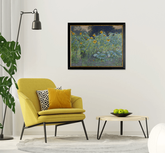 Sunflowers in Kolomenskoye