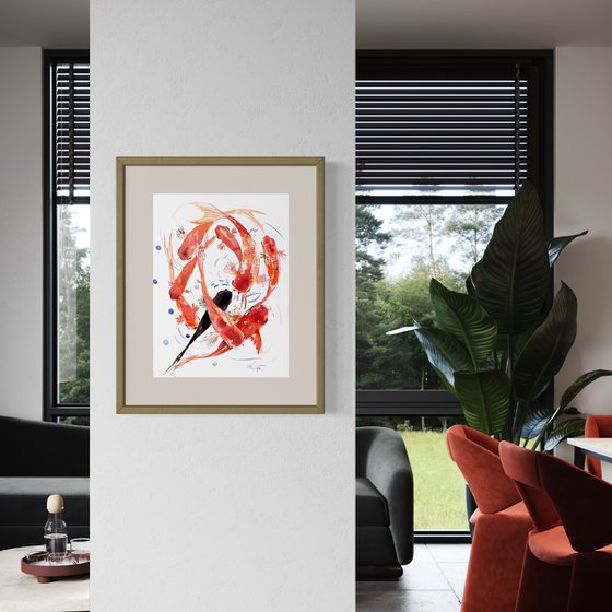 Koi Pond, Feng Shui