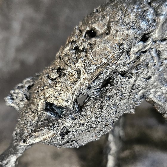 Steel Lace Sculpture – Elephant 50-19