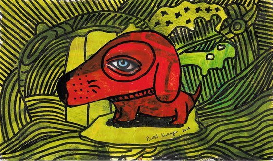 Orange dog