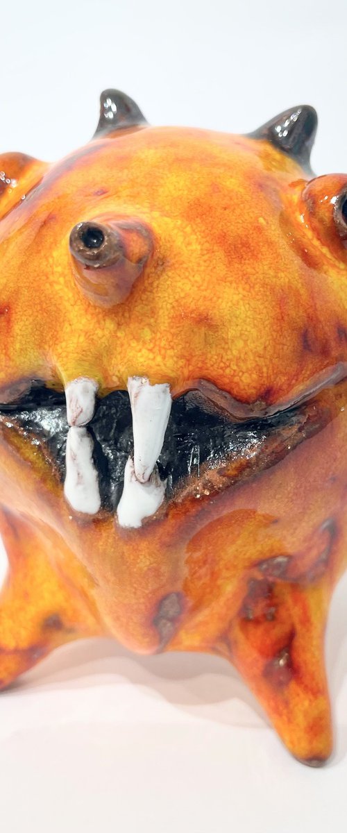 Orange Monstrosity by Viktor Zuk