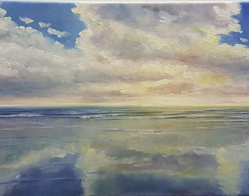 The Mirror of the Sea (35.4" x 11.8") by Paul Narbutt