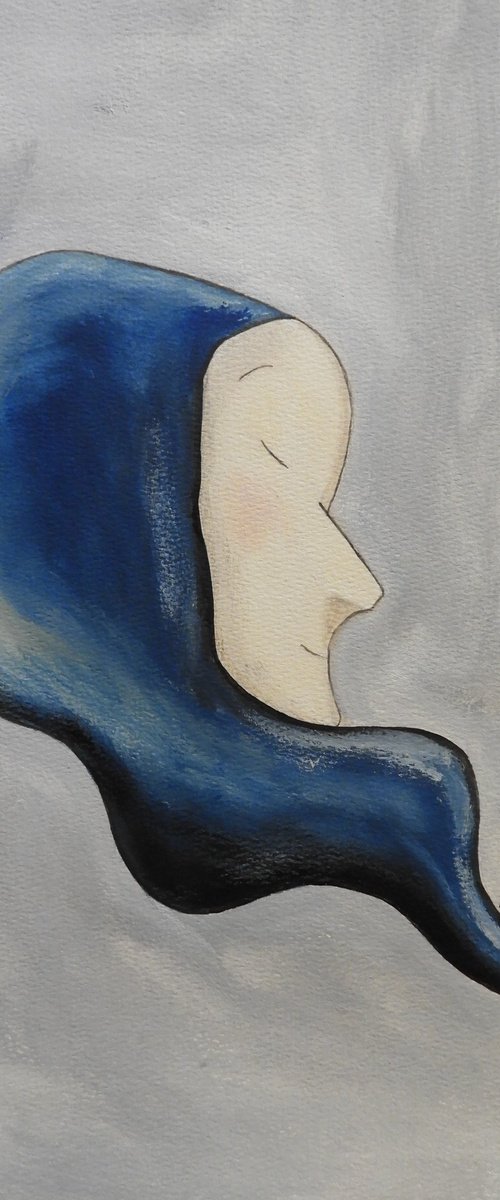 Thinking about the sea by Silvia Beneforti