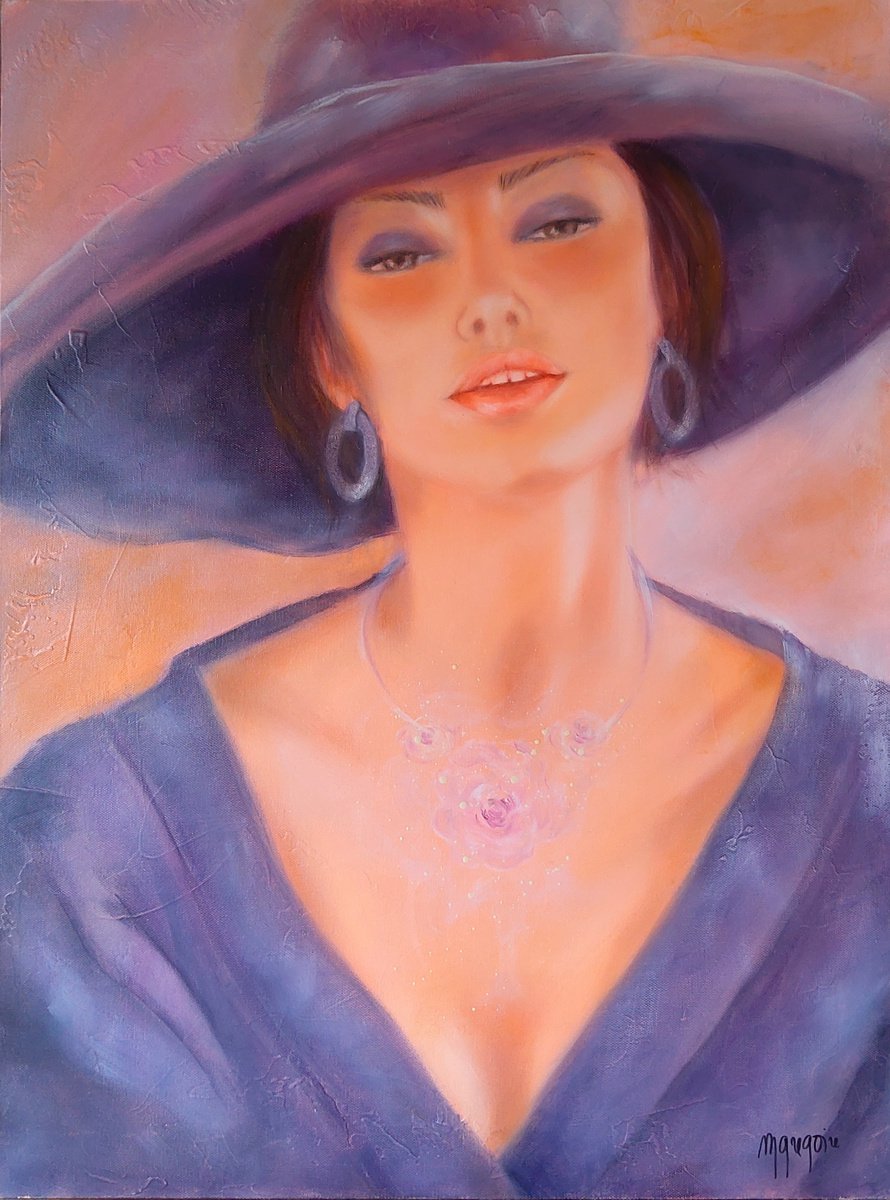 Elegance in purple by Martine Grgoire
