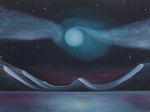 Mystic Moon by Serguei Borodouline