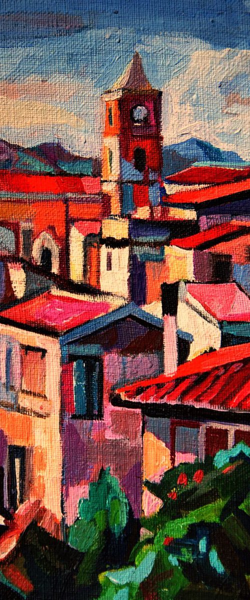 Under your window - Miniature by Maja Đokić Mihajlović