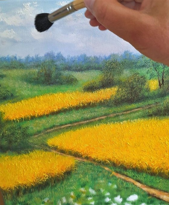 Yellow field