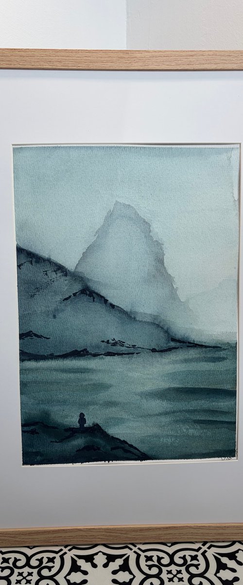 The Mountain Keeps Quiet by Kari Silveira