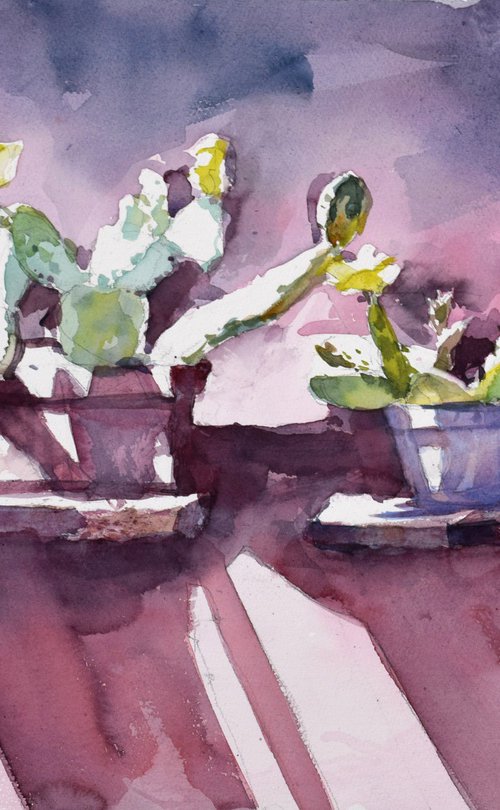 Cactuses by Goran Žigolić Watercolors