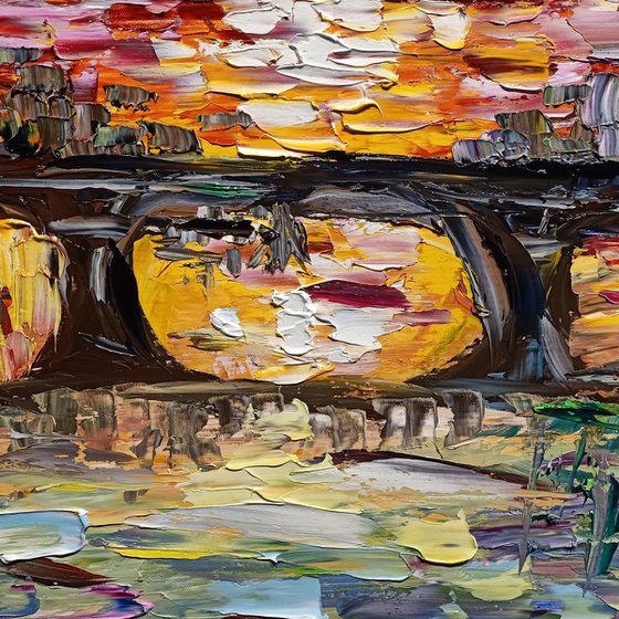 Passaggio al tramonto